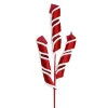 Best Christmas Forever SPRAY CANDY CANE SWIRL RIBBON 26.3″ X3 RED W/WHITE EDGE