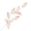 Sale Christmas Forever SPRAY CANDY LEAVES 31.5″ PINK W/MULTI SPRINKLES