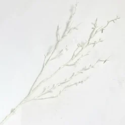 Outlet Christmas Forever SPRAY CORAL 28.5″ WHITE GLITTER