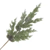 Clearance Christmas Forever SPRAY CYPRESS 22″ PE PINE W/ CONES ICED