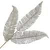 Christmas Forever SPRAY FERN LEAVES 23.5″ CHAMPAGNE GLITTER