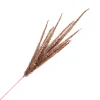 Discount Christmas Forever SPRAY FERN LEAVES 29.5″ ROSE GOLD GLITTER