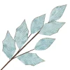 New Christmas Forever SPRAY FERN LEAVES 30″ SLATE GREEN 30″ GLITTER