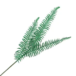 Online Christmas Forever SPRAY FERN LEAVES 29.5″ X3 GREEN GLITTER