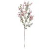 Clearance Christmas Forever SPRAY FLOCKED LEAVES 27.5″ RED BERRY