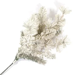 Christmas Forever SPRAY FLOCKED MIXED ALPINE 18″ 14 TIPS
