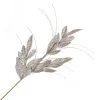 Online Christmas Forever SPRAY GRASS 36″ SILVER GLITTER