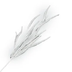 Sale Christmas Forever SPRAY GRASS 29.5″ WHITE GLITTER