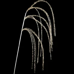 Clearance Christmas Forever SPRAY GRASS HANGING 24″ CHAMPAGNE GLITTER