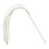 Christmas Forever SPRAY GRASS HANGING 49.5″ WHITE SHINY/GLITTER