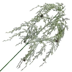 Online Christmas Forever SPRAY HANGING CEDAR 34″ GREEN FROSTED/GLITTER