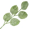 Outlet Christmas Forever SPRAY LEAVES CALLA LILY MESH 24″ GREEN GLITTET