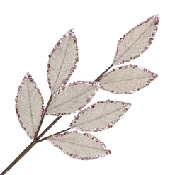 Sale Christmas Forever SPRAY LEAVES HOLLY 30″ SAGE GREEN VELVET W/GOLD BERRY