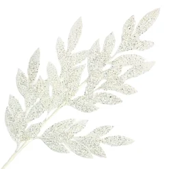 New Christmas Forever SPRAY LEAVES LONG 22.5″ ROSE GOLD METALLIC ELONGATED LEAVES