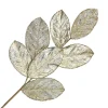 Christmas Forever SPRAY LEAVES MAGNOLIA 26.5″ GOLD/SILVER METALLIC W/GLITTER