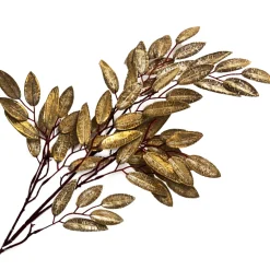 Hot Christmas Forever SPRAY LEAVES METALIC 34″ BRONZE /GREEN