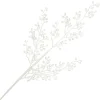 Sale Christmas Forever SPRAY LEAVES MINI 26″ WHITE GLITTER