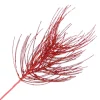 Best Christmas Forever SPRAY NEEDLE PINE LONG 26″ RED GLITTER
