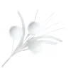 New Christmas Forever SPRAY SNOWBALLS W/ TWIGS 19″ WHITE
