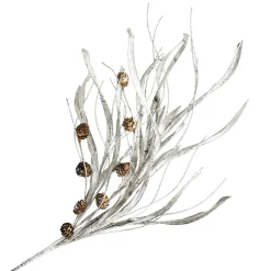 Discount Christmas Forever SPRAY TWIG/ GRASS 34″ FARMHOUSE W/CONE