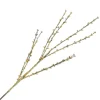 Best Christmas Forever SPRAY TWIG W/LEAF 31″ GOLD GLITTER