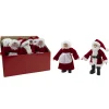 Clearance Christmas Forever STANDING SANTA 07″ ORN MR. & MRS. RED/WHITE
