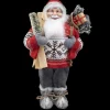 Outlet Christmas Forever STANDING SANTA 18″ RED/GRAY/WHITE W/ SKIES