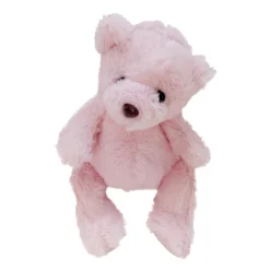 Outlet Christmas Forever TEDDY BEAR PLUSH 9.5″ DARK PINK
