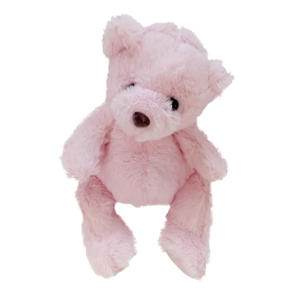 Outlet Christmas Forever TEDDY BEAR PLUSH 9.5″ DARK PINK
