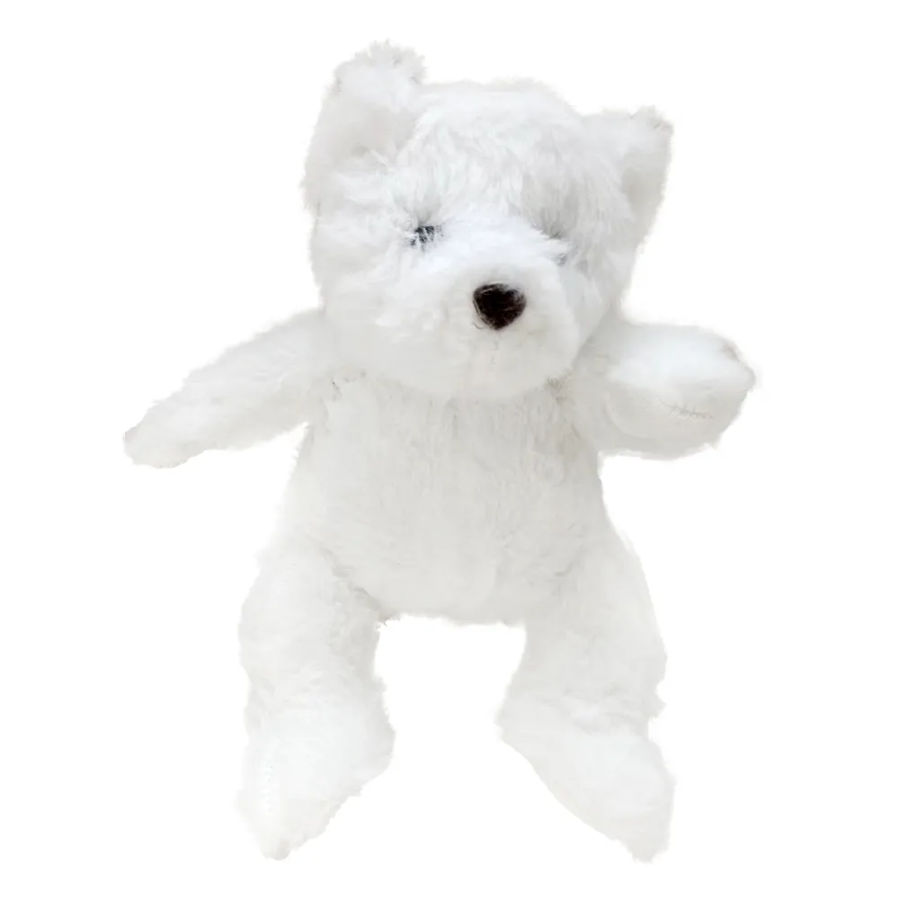 Sale Christmas Forever TEDDY BEAR PLUSH 9.5″ WHITE