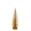 Best Christmas Forever TREE BOTTLE BRUSH CHAMP. GLITTER 19″ W/ SNOW TIP