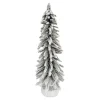 New Christmas Forever TREE FLOCKED ALPINE 22″ W/ WOOD BASE