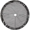 Outlet Christmas Forever TREE SKIRT 42″ BLACK/ WHITE CHECK W/ GRAY FUR BORDER