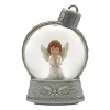 Clearance Christmas Forever WATER GLOBE PRAYING ANGEL 5.5″ W/ GLITTER, LED, B/O