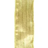 Outlet Christmas Forever WIRED RIBBON 2.5″X10 YDS GOLD/ BRONZE WRINKLE LOOK