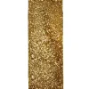 Christmas Forever WIRED RIBBON 2.5″x10 YDS. GOLD W/ GLITTER
