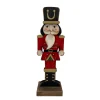 Christmas Forever WOODEN NUTCRACKER STANDING 7″ RED COAT