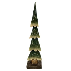 Best Christmas Forever WOODEN TREE GREEN 10″