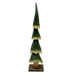 Best Christmas Forever WOODEN TREE GREEN 15.5″
