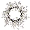 Online Christmas Forever WREATH BERRY 22″ MATT WHITE