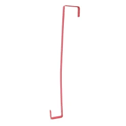Discount Christmas Forever WREATH HANGER 14″ MATT RED