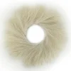 Discount Christmas Forever WREATH PAMPAS GRASS 24″ IVORY/ NATURAL
