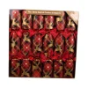 Best Christmas Forever XMAS CRACKER DLX 6PC X 12″ REINDEER PRNT W/ PINE CONE & BERRIES